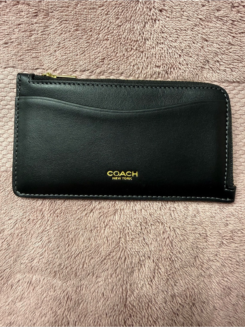 Coach New York Zip Card Case